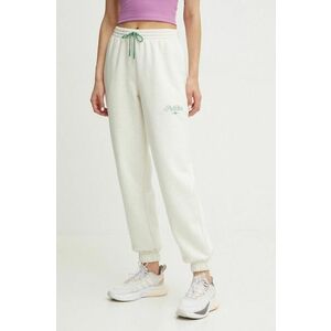 adidas Originals pantaloni de trening culoarea bej, melanj, IX3533 imagine