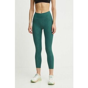 Dkny colanti femei, culoarea verde, neted, DP4P3489 imagine