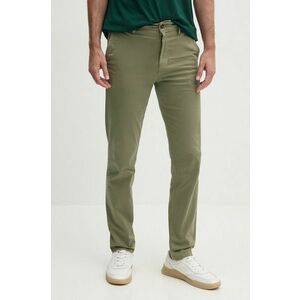 Boss Orange pantaloni barbati, culoarea verde, cu fason chinos, 50510917 imagine