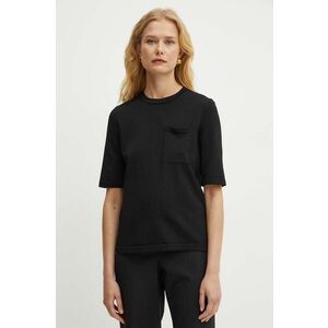 Max Mara Leisure tricou femei, culoarea negru, 2426366047600 imagine