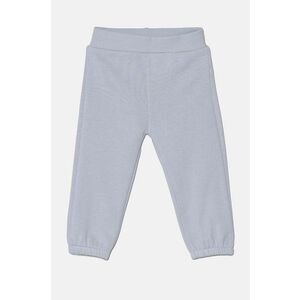 United Colors of Benetton pantaloni de trening din bumbac pentru bebeluși cu imprimeu, 3J70AF01T imagine