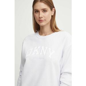 Dkny bluza femei, culoarea alb, cu imprimeu, DP4T9809 imagine