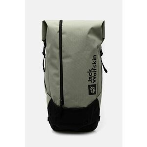 Jack Wolfskin rucsac All-In Pack 30 culoarea verde, mare, cu imprimeu, A62108 imagine