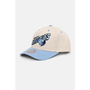 Mitchell&Ness sapca Memphis Grizzlies culoarea bej, modelator, HHSS7555-MGRYYPPPOFWH imagine