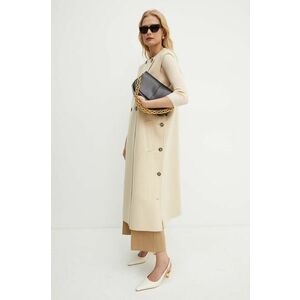 Weekend Max Mara vesta de lana culoarea bej, de tranzitie, 2425276011600 imagine