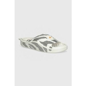 adidas by Stella McCartney papuci Slide femei, culoarea alb, IE8769 imagine