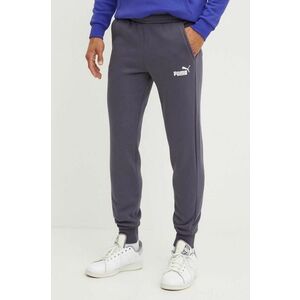 Puma pantaloni de trening culoarea gri, cu imprimeu, 586715 imagine