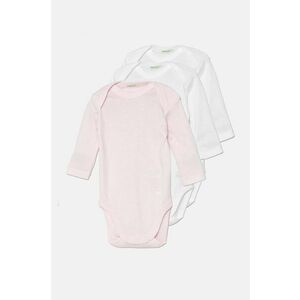 United Colors of Benetton body din bumbac pentru bebelusi 3-pack 3GI70B089 imagine