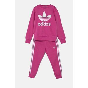 adidas Originals trening copii TREFOIL CREW SE culoarea roz, IY4781 imagine