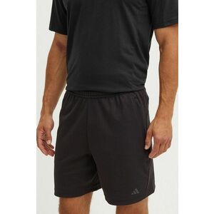 adidas Performance pantaloni scurți de antrenament Yoga culoarea negru, IC7285 imagine