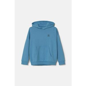 adidas Originals hanorac de bumbac pentru copii HOODIE cu glugă, cu imprimeu, IX7618 imagine