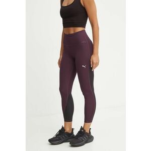 Puma leggins de antrenament Train All Day culoarea negru, modelator imagine