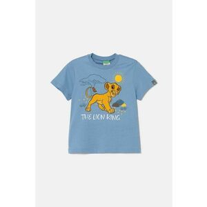 United Colors of Benetton tricou de bumbac pentru copii cu imprimeu, 3I1XG10GR imagine