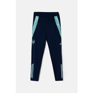 adidas Performance pantaloni de trening pentru copii AFC TR PNT culoarea albastru marin, modelator, IT2209 imagine