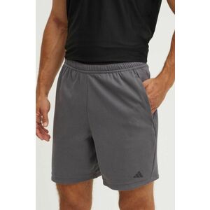 adidas Performance pantaloni scurți de antrenament Yoga culoarea gri, JF8770 imagine