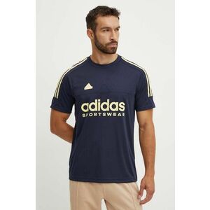 adidas Tricou bărbați Tricou bărbați, albastru, mărime M imagine