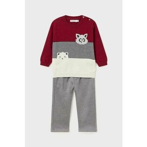 Mayoral compleu bebe culoarea bordo, 2544 imagine