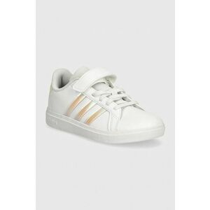 adidas sneakers pentru copii GRAND COURT 2.0 EL C culoarea alb, IE3851 imagine