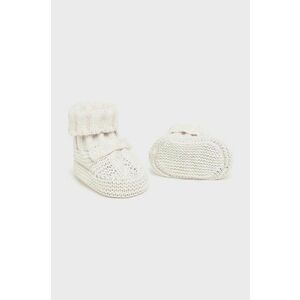 Mayoral Newborn pantofi pentru bebelusi culoarea alb, 9798 imagine