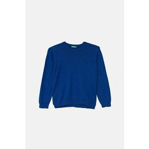 United Colors of Benetton pulover de bumbac pentru copii light, 1294G100P imagine