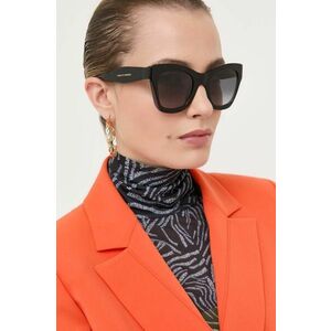 Carolina Herrera ochelari de soare femei, culoarea negru imagine