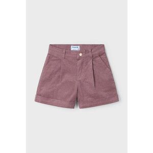 Mayoral pantaloni scurti copii culoarea roz, neted, 4219 imagine