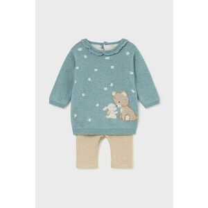 Mayoral Newborn set de bumbac pentru bebelusi culoarea verde, 2703 imagine