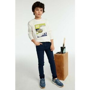 Mayoral pantaloni copii soft culoarea albastru marin, neted, 7531 imagine