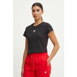 adidas Originals tricou din bumbac 0 femei, culoarea negru, IW5707 imagine