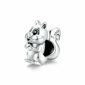 Talisman din argint Acorn Squirrel imagine