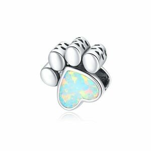 Talisman din argint Silver Color Paw imagine