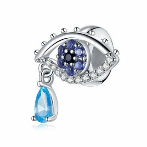 Talisman din argint Blue Sparkling Eye imagine