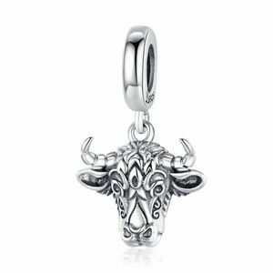 Talisman din argint Mandala Bull imagine