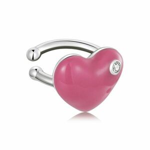 CERCEL din argint Heart Ear Cuff imagine