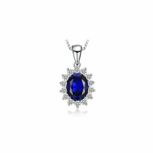 Colier din argint Kate\'s Elegant Sapphire imagine