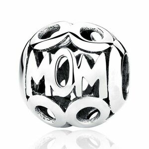 Talisman din argint patinat Silver Mom imagine