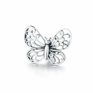 Talisman din argint Butterfly Bead imagine