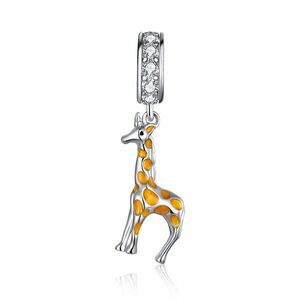 Talisman din argint Beautiful Giraffe imagine