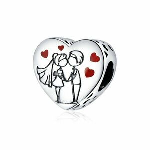 Talisman din argint Wedding Couple imagine