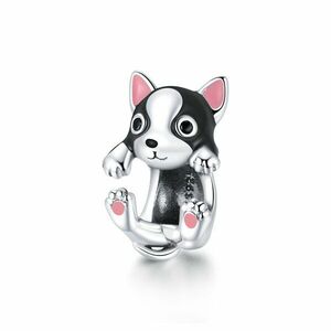 Talisman din argint Cute Puppy Charm imagine