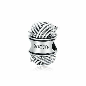 Talisman din argint Mom\'s Silver Ball imagine