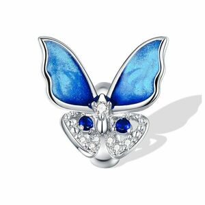 Talisman din argint Butterfly Stopper imagine