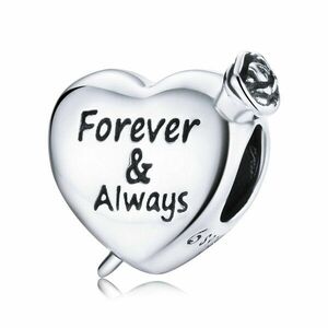 Talisman din argint Forever & Always Love imagine