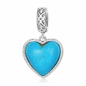 Talisman din argint Blue Love imagine