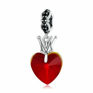 Talisman din argint Queen\'s Heart imagine