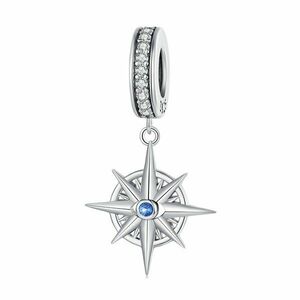 Talisman din argint Compass Rose imagine