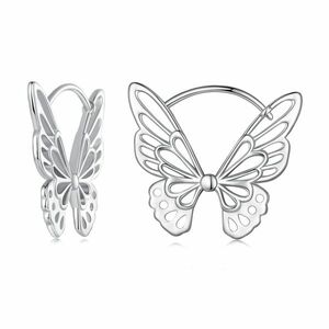 Cercei din argint Silver Simple Butterfly imagine