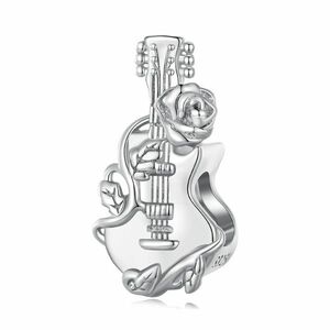 Talisman din argint Silver Guitar imagine