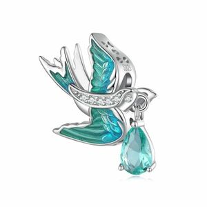 Talisman din argint Turquoise Dove imagine