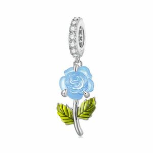 Talisman din argint Shifter Blue Rose imagine